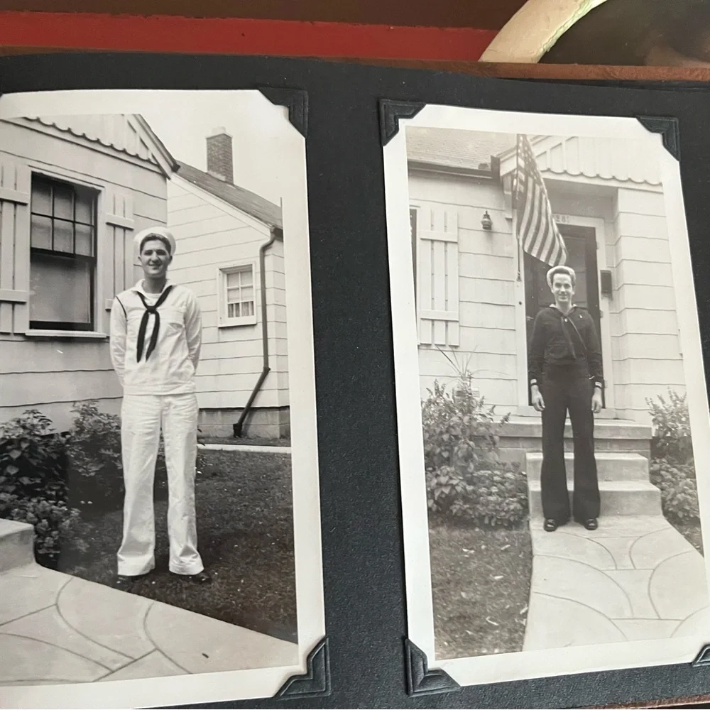 Vintage Photo Album with Assorted Black and White Photographs price for All - Picture 11 of 17